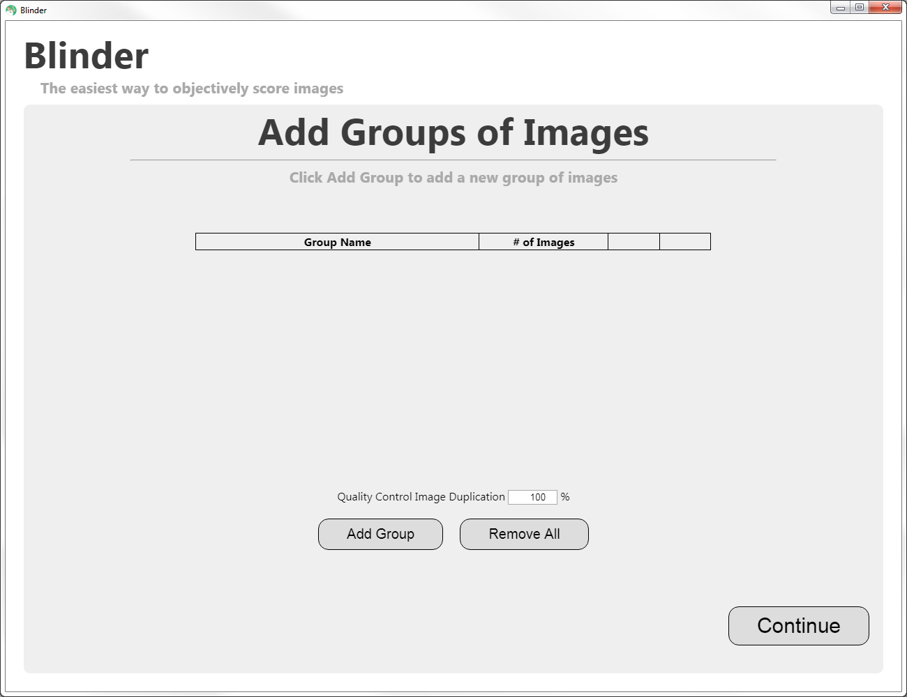 Add Groups of Images