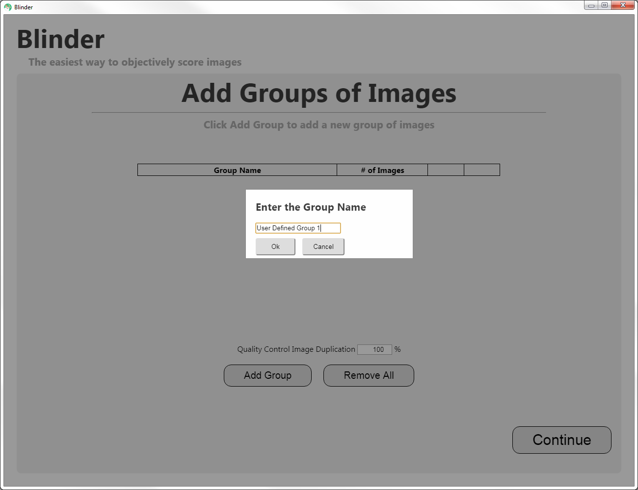 Add Groups of Images